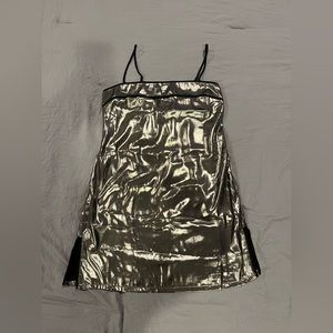 Urban Outfitters Metallic Minidress